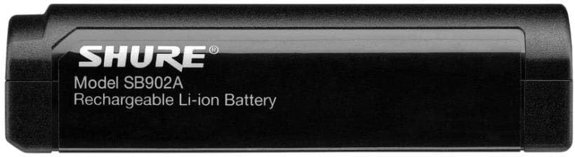 Shure SB902A Lithium Ion Rechargeable Battery for GLX-D and GLX-D Advanced Digital Wireless Systems & Components