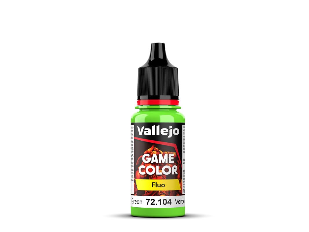 Vallejo Game Color 72104 Fluo Green (17ml)
