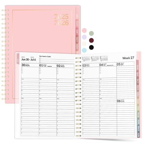 Planner 2025-2026, Forvencer Appointment Book 2025-2026, Daily Weekly & Monthly Calendar Planner (July 2025-June 2026), 8.5