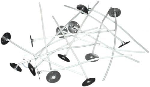 20 Wickworx Pre Waxed Wicks For Candle Making Votives / Small Candles (LX10). 80mm Long.Quantity
