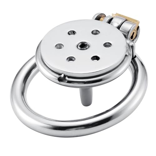 Cage de chasteté pour pénis en métal taille S 45mm jeu de couple