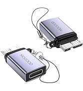 MOGOOD USB C to Micro B Adapter Type C Female to Micro USB 3.0 Male 5Gbps Fast Data Transfe USB C...