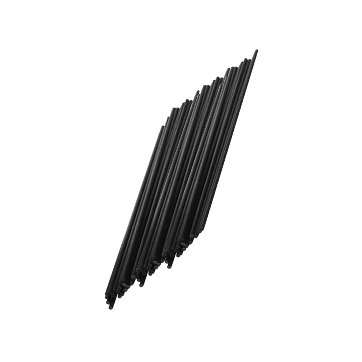 HOLIDYOYO 80pcs Black Fiber Diffuser Sticks Premium Refill for Home Office Use Fragrance Living Spaces for Diffusers
