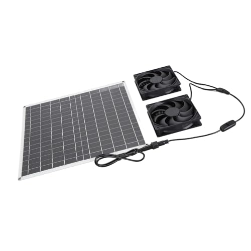 Ventilateur d'extraction solaire monocristallin haute efficacité