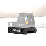 ohhunt Picatinny Mount for Red Dot Sight, Ruggedized Miniature for RMR and SRO
