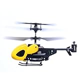 Everyone Love Mini RC Quadcopter, 2.4GHz 4CH 6-Axis Gyro 3D UFO Drone FPV WiFi Nano Camera Quadcopter (Yellow)