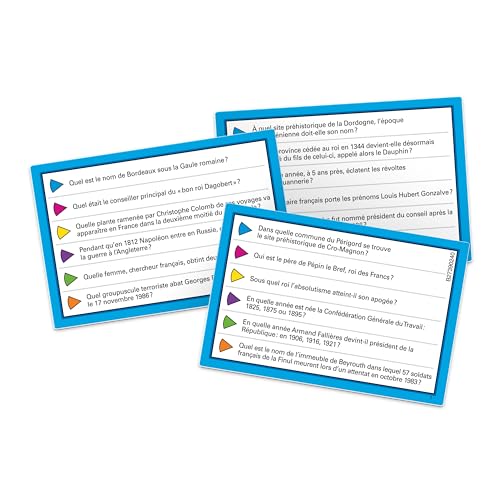 Winning Moves Trivial Pursuit Histoire de France + Jeu Carte Enfant Histoire de France Jeu Quizz Jeu de Voyage Jeu Educatif Cartes Educatives Jeux Quizz - vue 5
