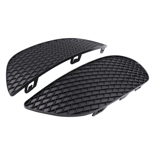 Roneeson 2Pcs Front Driver and Passenger Side Fog Light Cover Grille for Mercedes-Benz C300 2015-2018 2.0L by Roneeson - Image 2