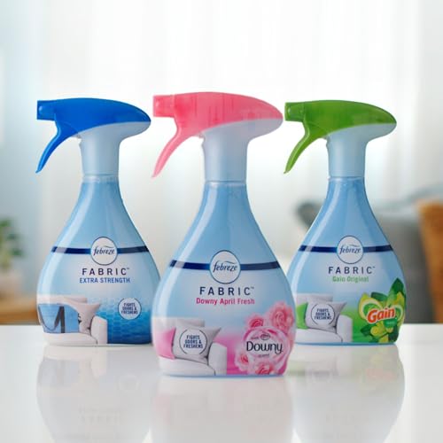 Image of Febreze Fabric Spray Air Freshener, Odor-Fighting Fabric Refresher, Sneaker Balls Alternative, Couch Cleaner, Linen Spray, Multi-Use, Gain Original Scent, 23.6 fl oz