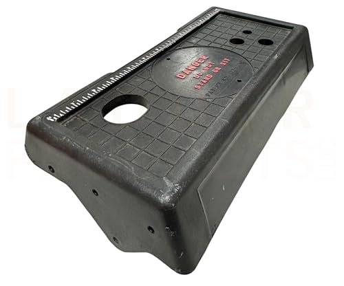 Louisville Ladder Black Top Cap PR601025-WL – Replacement Cap for L-3016 Series Step Ladders – Updated Version of Yellow Top – Includes Tool Slots & Measuring Ruler