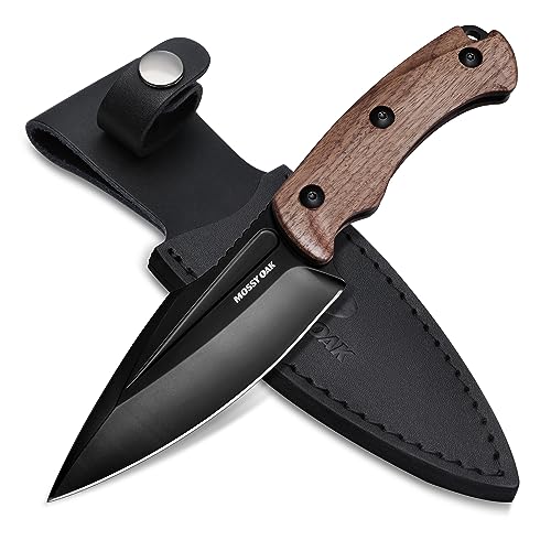 Mossy Oak 8.5in Full-Tang Fixed Blade Knife - G10 Handle