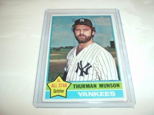 1976 Topps Baseball Card #650 Thurman Munson