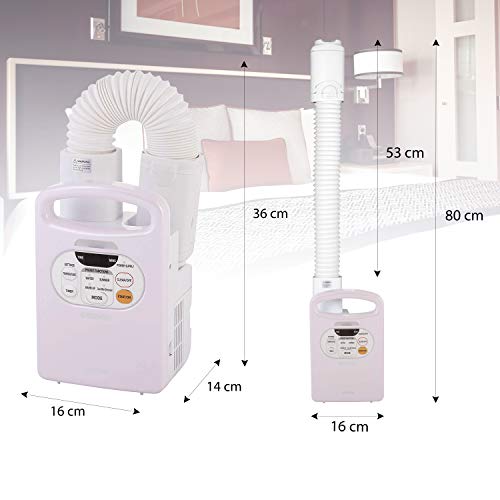 Iris Ohyama, 3-in-1 elektrische dekenverwarmer, droger en desinfector, 560W, Vooraf ingestelde functies… - Image 3