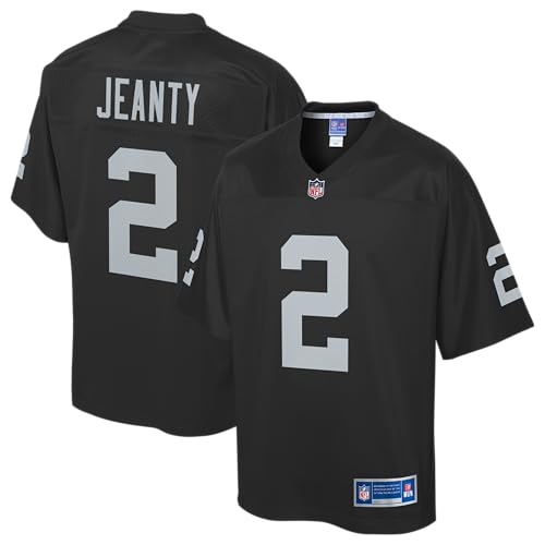 NFL PRO LINE Mens Ashton Jeanty Black Las Vegas Raiders Team Jersey