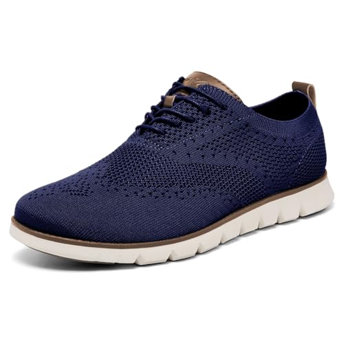 Men's Wide Casual Dress Shoes Business Casual Sneaker Shoes for Men