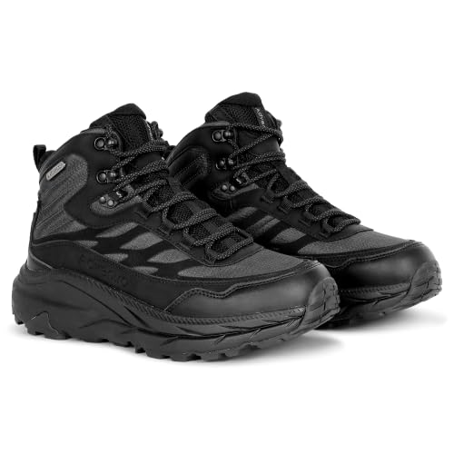 Image of Waterproof Hiking Shoes | Mid Ankle | Ripstop Fabric | Anti Skid Rubber Sole | ET1112