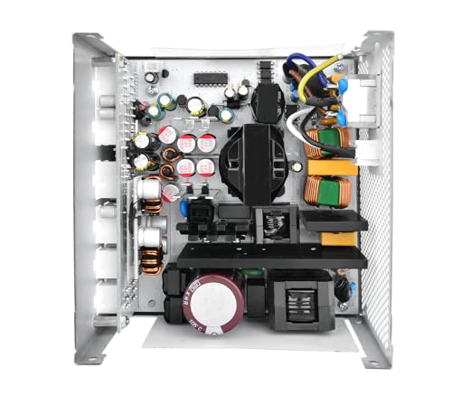Image of Thermaltake Toughpower GF3 850W; ATX 3.1; Native PCIe 5.1 12V-2x6; Color Matched Connectors; Japanese Main Capacitors; Colored Custom 135mm Fan; 80 Plus Gold Certified; Snow; PS-TPD-0850FNFAGU-S