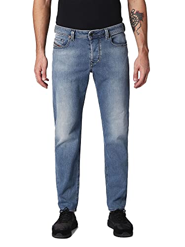 Image of Diesel Men's Larkee-Beex 084RB Jeans Trousers Regular Tapered (W29- L32), blue