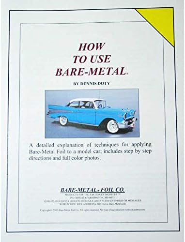 How to Use Bare Metal Foil Instruction Booklet