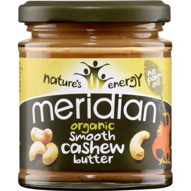 MeridianCashew Butter Smooth Organic | 6 x 170G