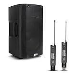 All-in-One Live Sound Solution - Get pristine audio and wireless freedom for vocals or speeches right out of the box Powerful 700W PA Speaker - Projects clear, impactful sound for live music, public address, and energetic events Wireless XLR Mic Syst...