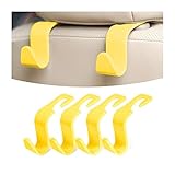 [Produkteigenschaften] Unser Haken der Kopfstütze des Sitzes ist robuster als es aus hochwertigem Material mit der klassischen schwarzen Farbe. Sie müssen sich keine Sorgen machen, dass es leicht bricht, hat einen großen Schlitz und ein Standard-Kurvendesign für bessere Kapazität und Stabilität, die langlebig ist, das für eine lange Zeit verwendet werden kann.