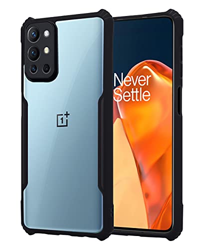 Image of Pikkme Back Cover for Oneplus 9R (TPU Black)