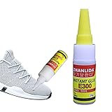 Shoe Glue Sole Repair Adhesive Multipurpose Grade Clear Glue Fast Drying Waterproof for Shoes Plastic Metal Leather, 0.71oz/20g