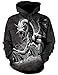 The Mountain Black Dragon Hsw Adult Hoodie, Black, Large