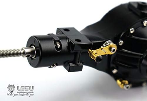 TOUCAN RC HOBBY LESU Metal Rear Axle Differential Lock RC 1/14 Tractor Truck Car for Tamiya Model