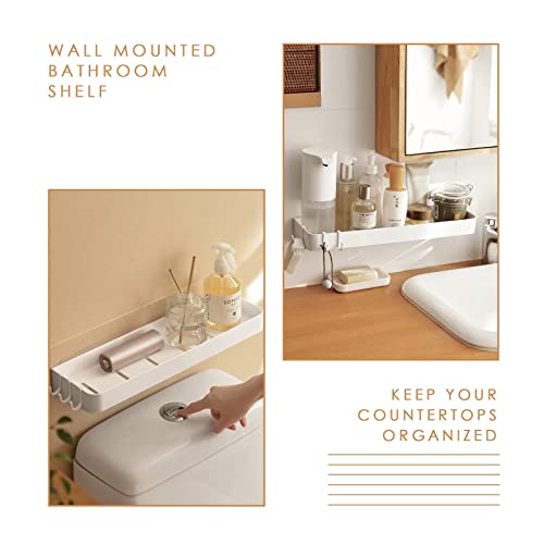Koksry Wall Mounted Shower Caddy, Shower Shelf For Inside Shower, No Drilling Shower Caddy For Bathroom Organizer #TOP3