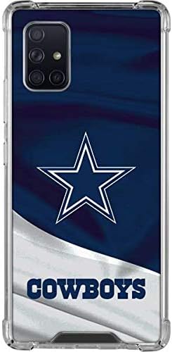 Skinit Clear Phone Case Compatible with Galaxy A71 5G - Officially Licensed NFL Dallas Cowboys Design