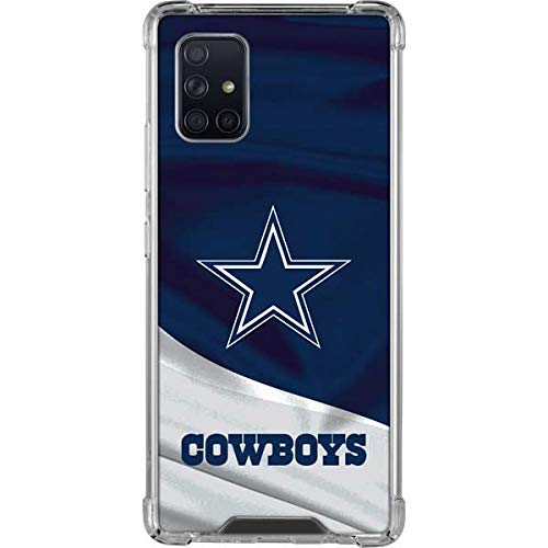 Skinit Clear Phone Case Compatible with Galaxy A71 5G - Officially Licensed NFL Dallas Cowboys Design