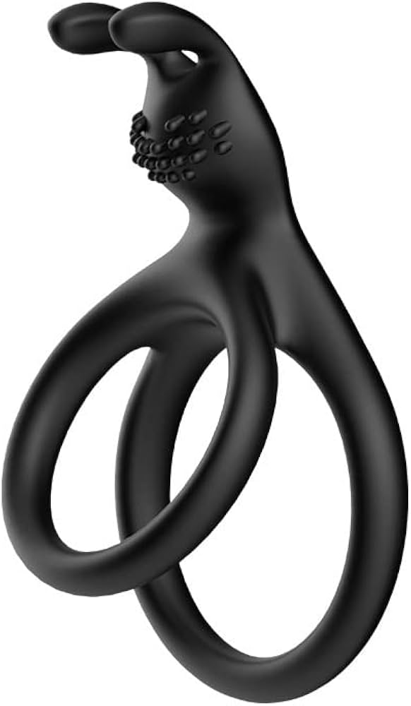 クリトリスリング Amazon | ダブルリングのコックリング 睾丸責め ペニスリングクリトリス刺激 単一振動モードローターはオプション 大人のおもちゃ 男性用 カップル向け (通常版) | ノーブランド品 | ノーマルリング