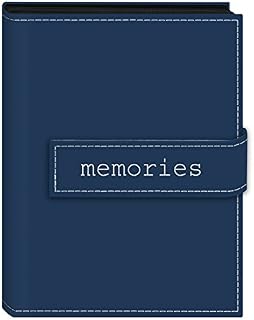 Pioneer Photo Albums 36-Pocket 5 by 7-Inch Embroidered "Memories" Strap Sewn Leatherette Cover