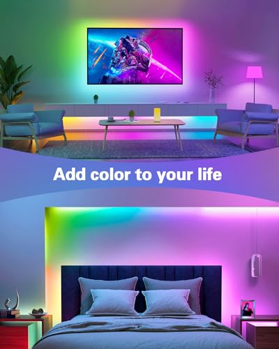 Tira LED digital direccionable ALITOVE 2M 1440 LEDs RGB miniatura 7