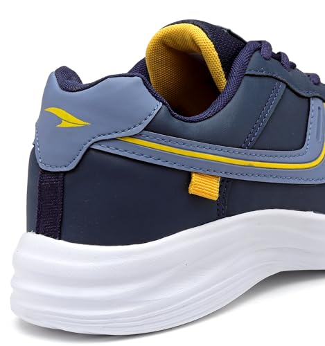 Image of ASIAN Men TERMINATOR-07 Stylish Casual Mid Top Sneaker and Trendy Shoes with Laces for Men & Boys