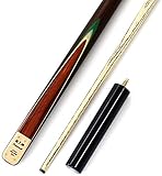 ☆ eje: Grado empalmado madera de latón + virola + 10mm Cue Consejo