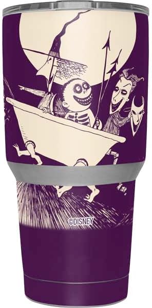 Skinit Decal Other Skin Compatible with Yeti 30oz Rambler Tumbler - Officially Licensed Disney The Nightmare Before Christmas Lock Shock and Barrel Art Design