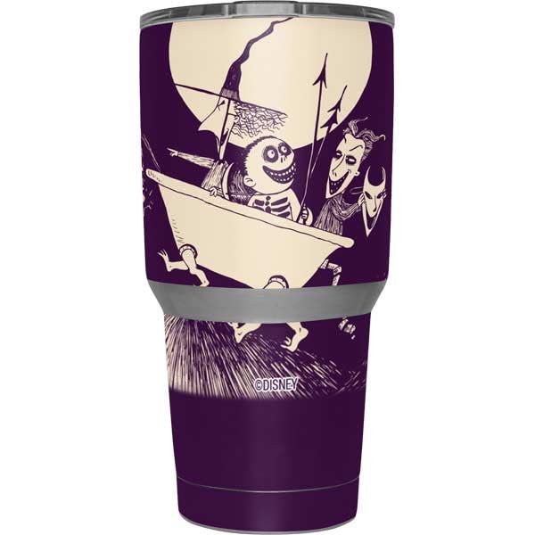 Skinit Decal Other Skin Compatible with Yeti 30oz Rambler Tumbler - Officially Licensed Disney The Nightmare Before Christmas Lock Shock and Barrel Art Design