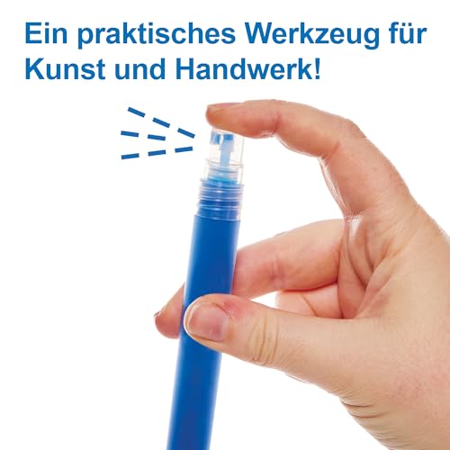 Baker Ross FN275 Sprühstifte - 6er-Pack, Sprühflaschen für Farben, Kleber und Tinte