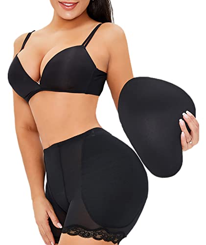 Pop Closets Women Butt Lifter Shapewear Body Shaper, Seamless Butt Lifter Panties Hip Padded #TOP13