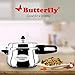 Butterfly Stainless Steel 5.5-Liter Curve Pressure Cooker, Large, Silver