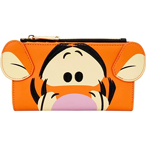 Loungefly Disney Polyurethane Tigger Flap Wallet Tigger One Size #TOP1