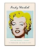 Kunst Andy Warhol Marilyn Monroe, 50x70 cm Plakat