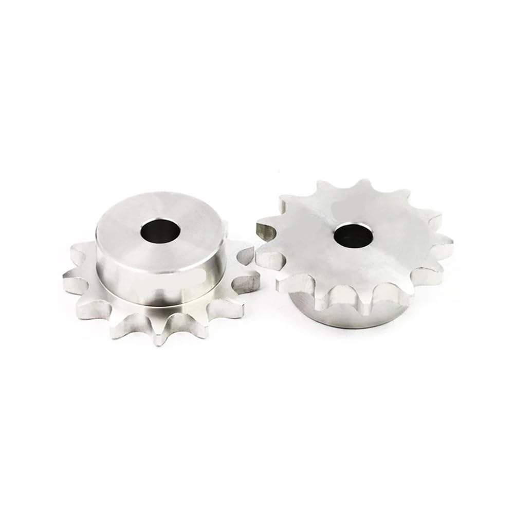 Zahnrollenkettenrad 04C Aus 304 Edelstahl – 22–30 Zähne, Bohrung 8–25 Mm, Für Industrieantriebe & Maschinen