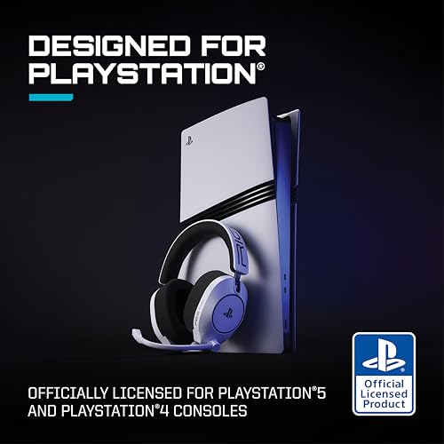 Image of RIG R5 Spear PRO HS Wired Gaming Headset Officially Licensed for PlayStation, PS5, PS4, PC - 40mm Graphene Drivers, Tempest 3D Audio, Flip-to-Mute Mic, Memory Foam Cushions, 3.5mm -White