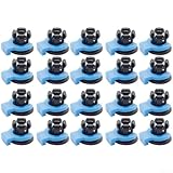 20 Stück 4 mm Rohrkupplungen und Clips, kompatibel mit PC4 01 und PC4 M6 Hot Ends für zuverlässige PTFE-Rohrverbindungen, Verbesserung der Stabilität und Auslaufschutz in 3D-Drucksystemen