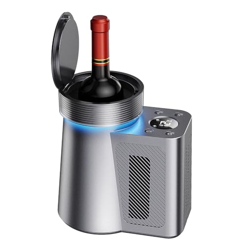 Electric Wine Cooler Portable Single Bottle Chiller