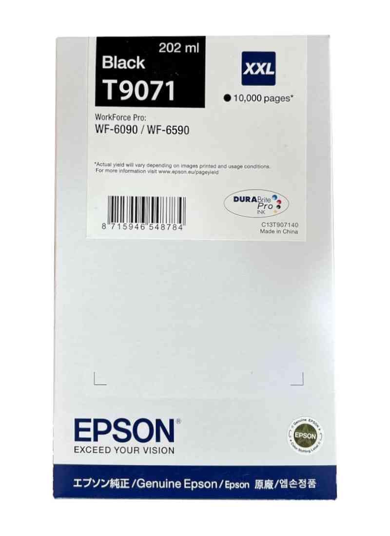 Epson C13T907140 - CARTUCCIA WORKFORCE PRO WF-6XXX - INCHIOSTRO NERO XXL 10.000 PAGINE